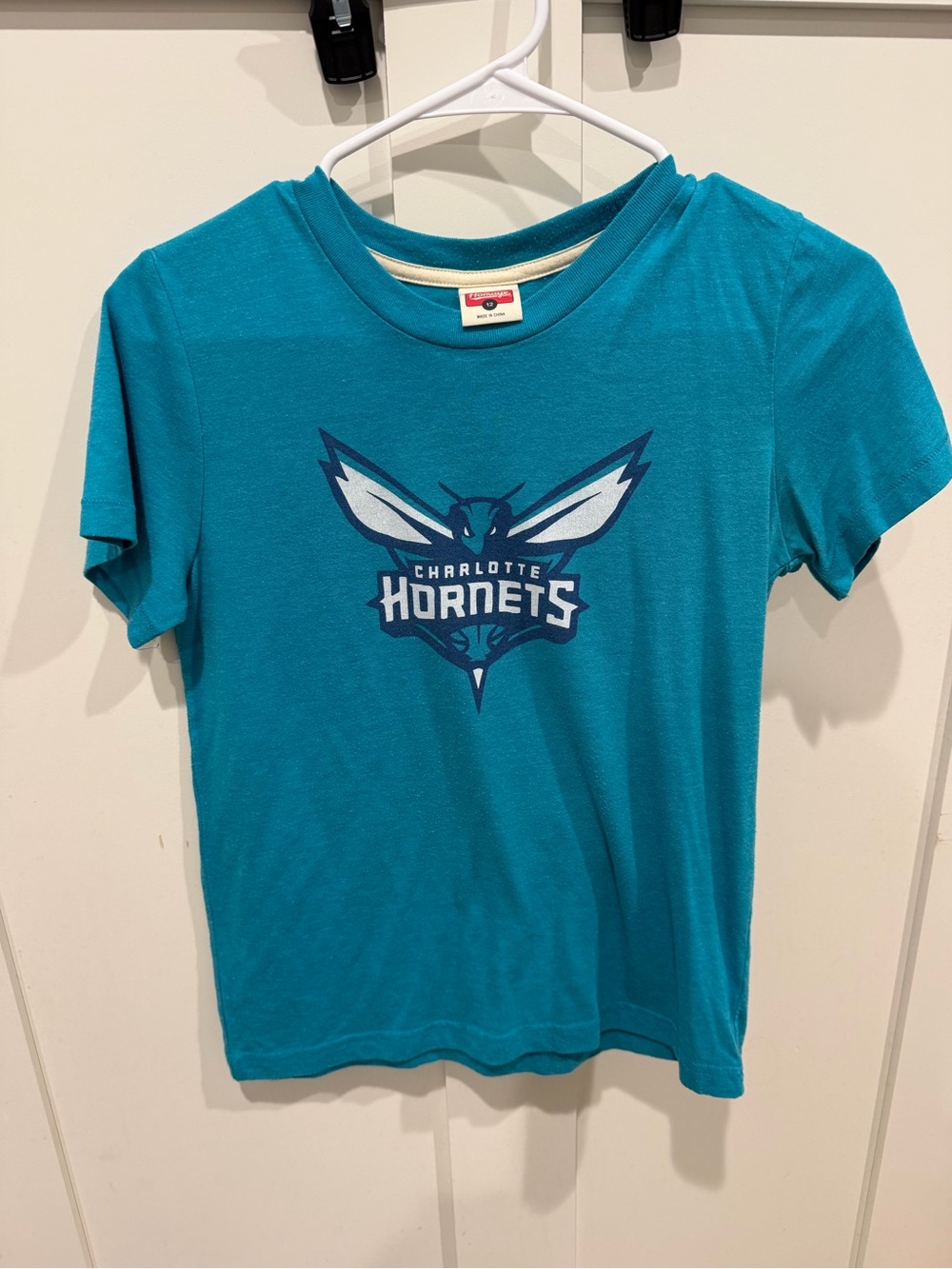 HOMAGE Teal Charlotte Hornets Graphic Tee for Kids